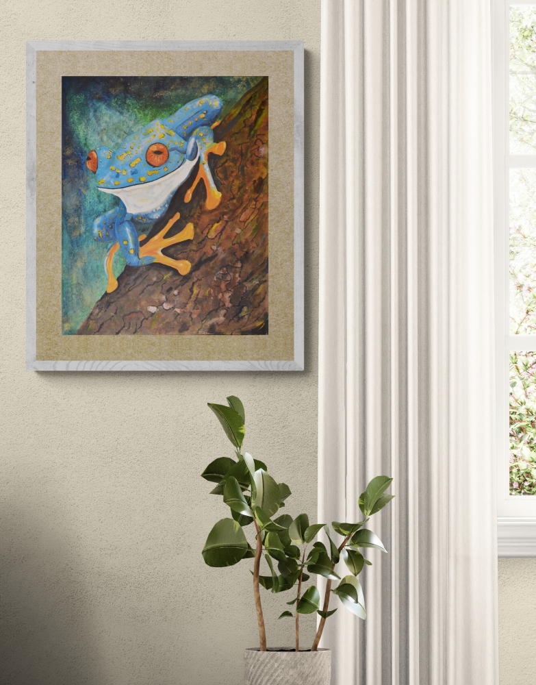 Tree Frog, Non-Lickable.