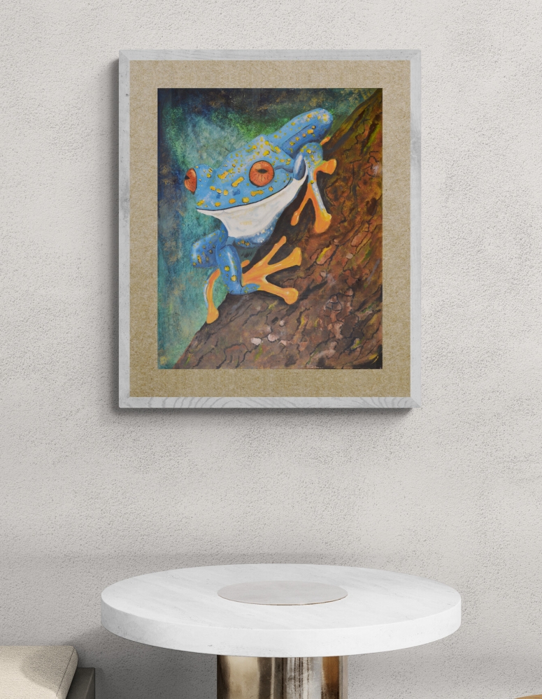 Tree Frog, Non-Lickable.