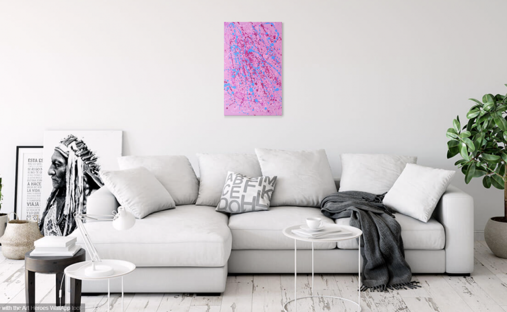 Pink weathering