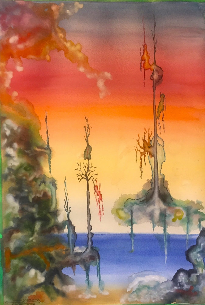 Dignity, 15x22 inch, 15x22 inch, 38X56 CM, watercolors on cold press paper SKU 4084 