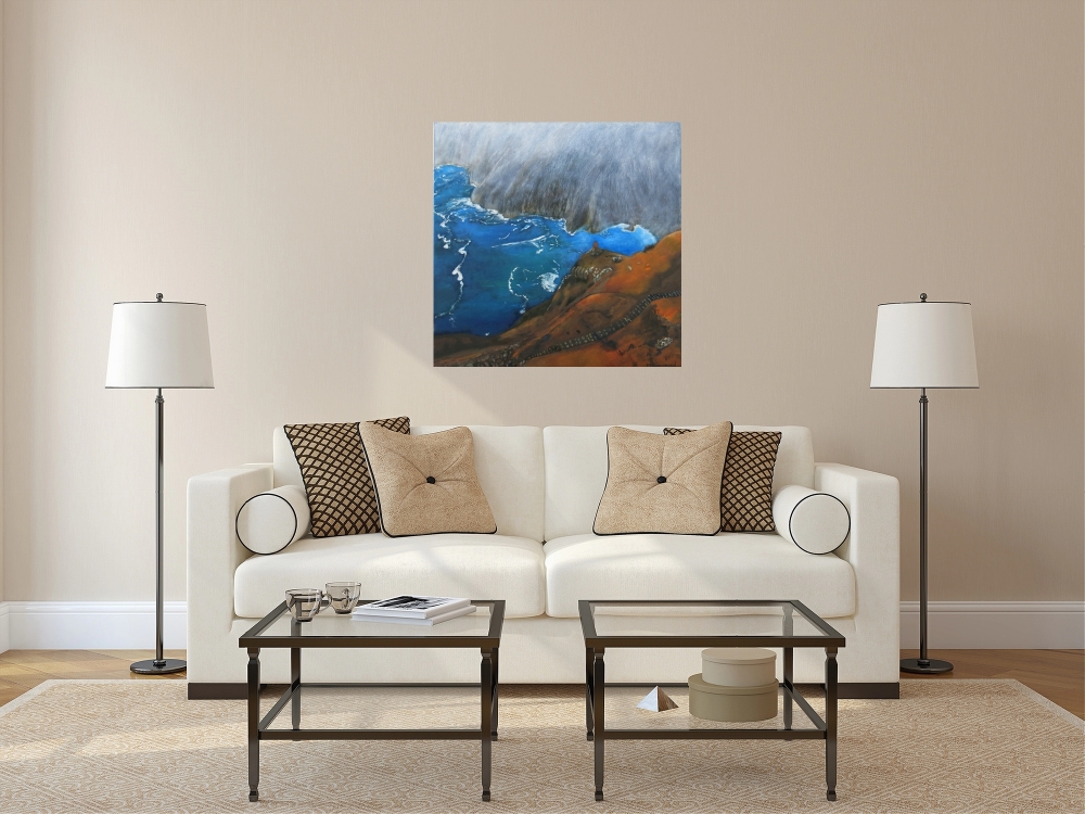 Mist over Slieve League Cliffs