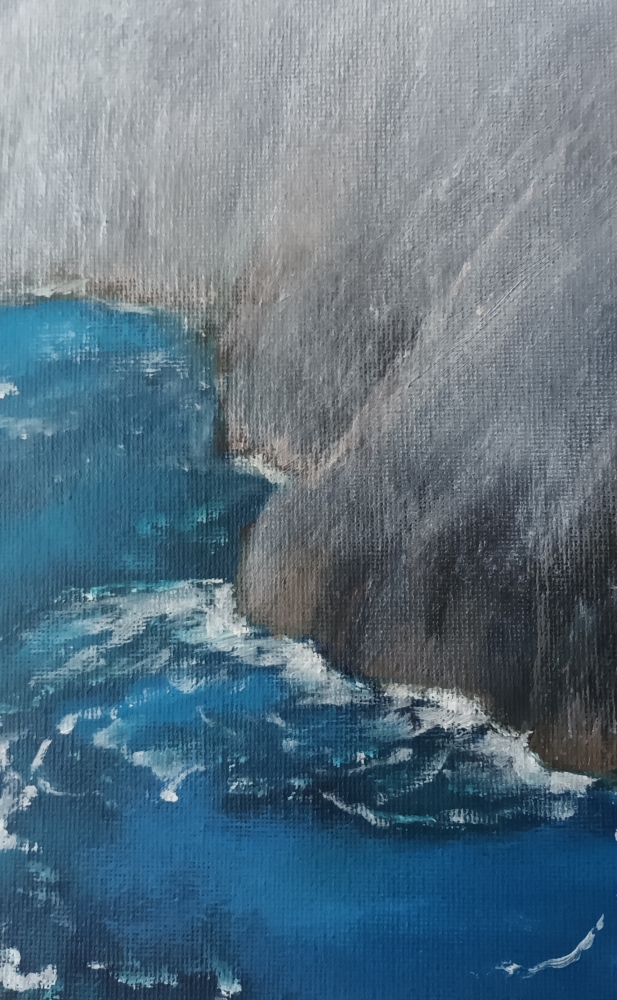 Mist over Slieve League Cliffs