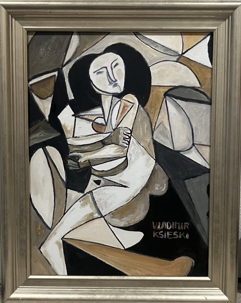 FEMME DE TRES TONOS ABSTRACT de V.KSIESKI 2026