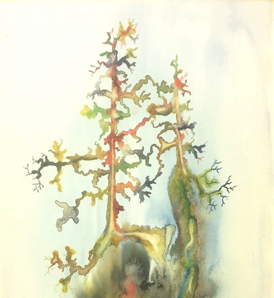 The Sol-Air 1, 12x18 inch, Watercolors on cold press paper SKU 4048