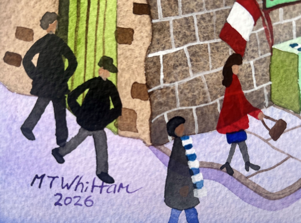 Saturday Afternoon in a Northern Mill town