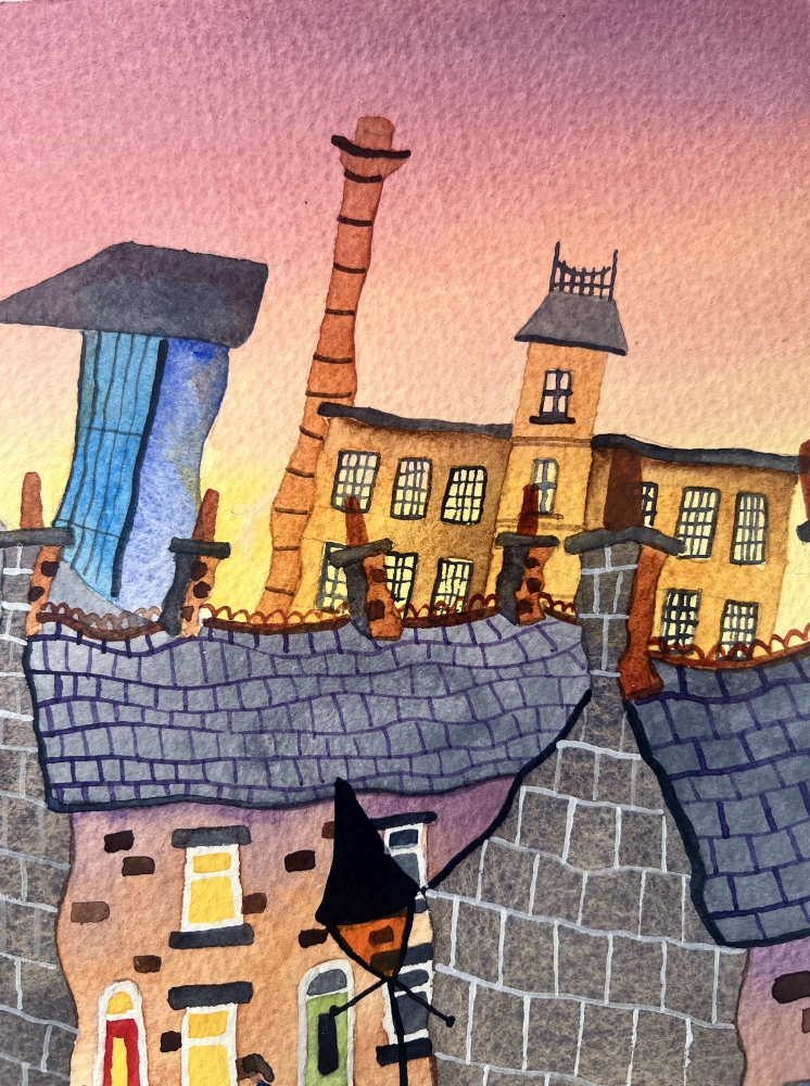 Saturday Afternoon in a Northern Mill town