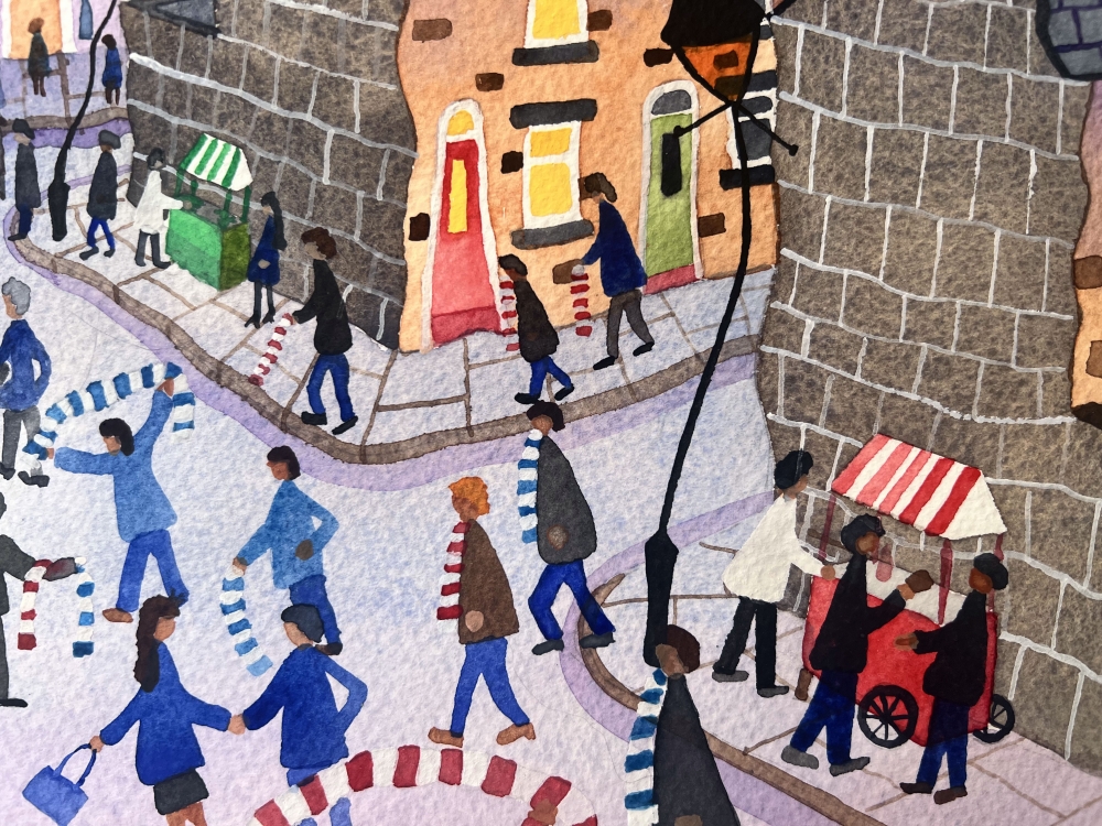 Saturday Afternoon in a Northern Mill town