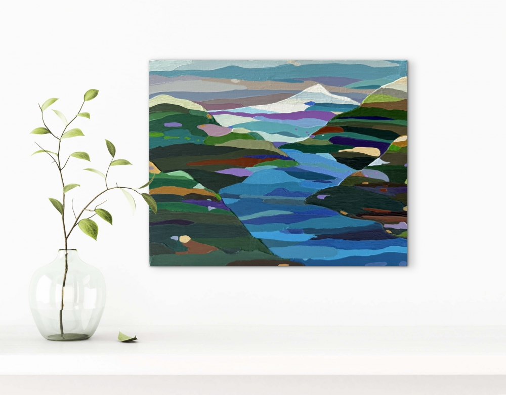 Where the Heather Grows * 24 x 30cm *