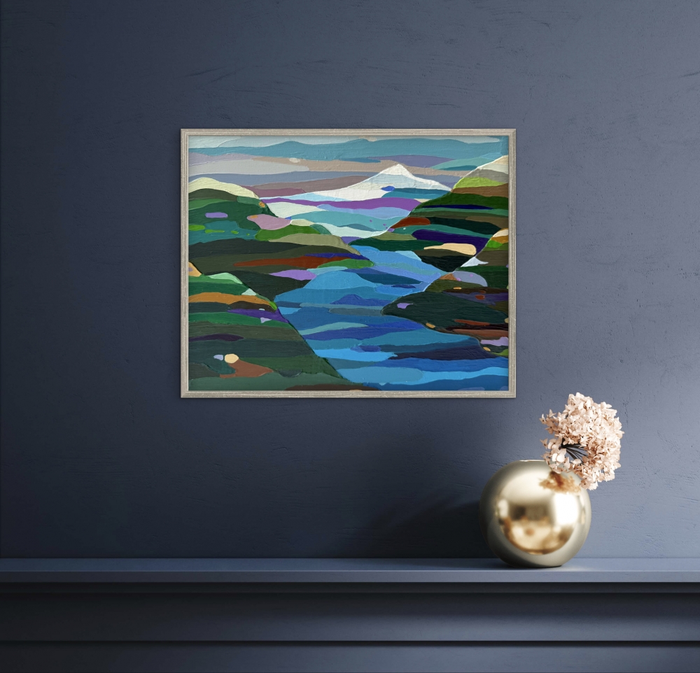 Where the Heather Grows * 24 x 30cm *