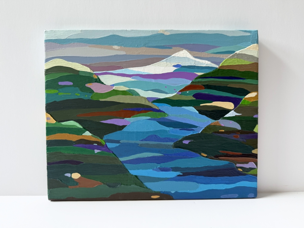 Where the Heather Grows * 24 x 30cm *