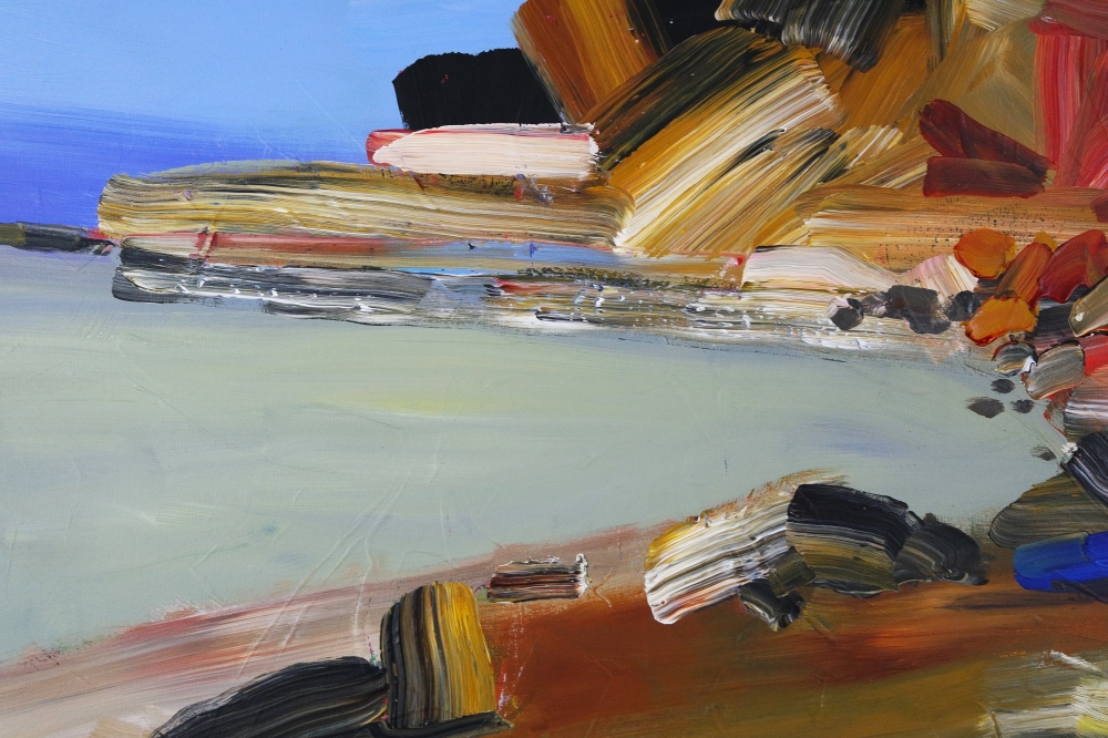 XL Expresstionist Mediterranean Sea Coast 5637