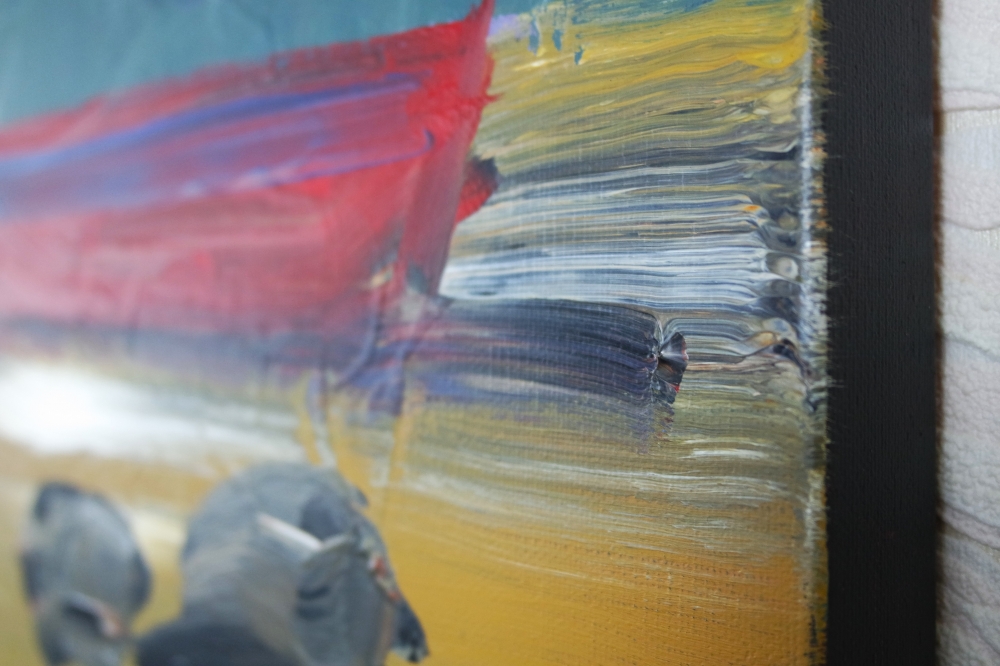 XL Expresstionist Mediterranean Sea Coast 5637