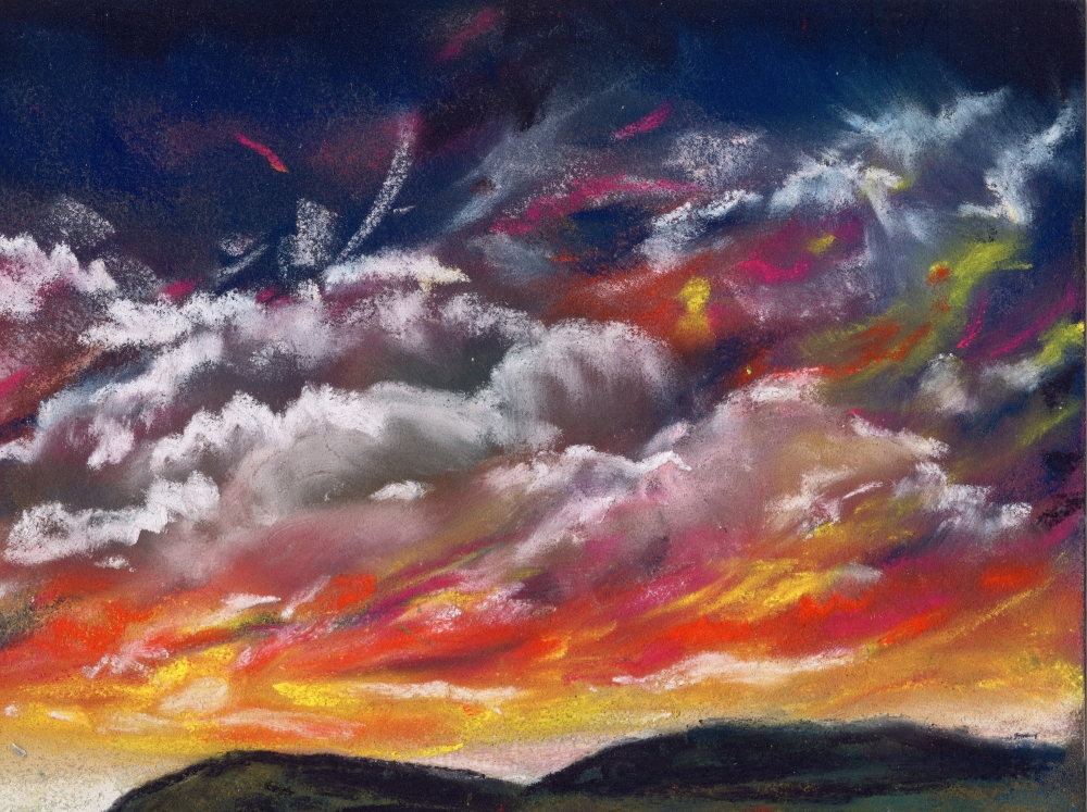 Poppy Field Landscape