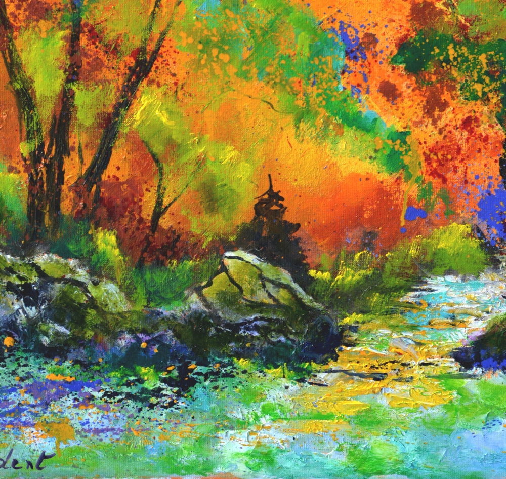 river in autumn