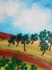 Impasto Landscape - The Grove