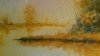 Golden Dawn. Original Watercolour Landscape. 15x11 inches Unframed