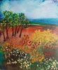 Impasto Landscape - The Garden