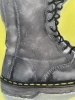 Silver Doc Marten Boot 