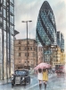 Sunshine And Rain London City Scene