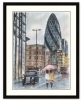 Sunshine And Rain London City Scene