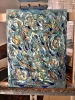 Abstract Floral Impasto Oil Painting
