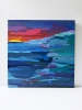 Tide Lines at Dusk * 50 x 50cm *