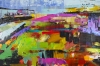 XL Colourful Abstract Landscape Views 5620