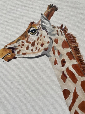 George the Giraffe - Hand Painted 