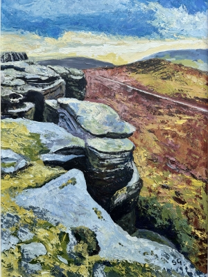 On Stanage Edge - Derbyshire