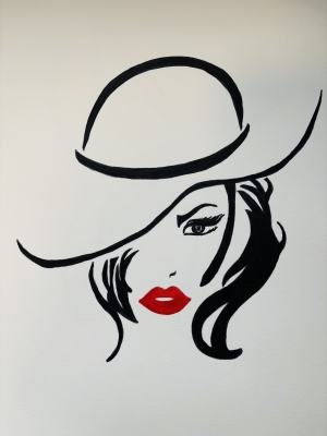 Abstract Lady Portrait 