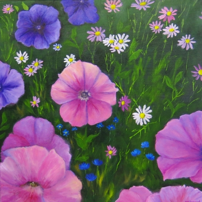 Pink Petunias
