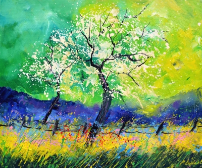 Appletree In Spring 