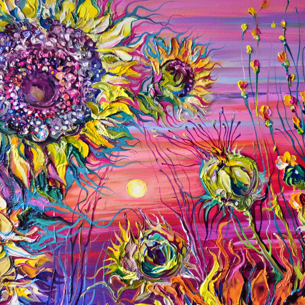 Golden Resilience At Dusk. Series: Solar Rhythms