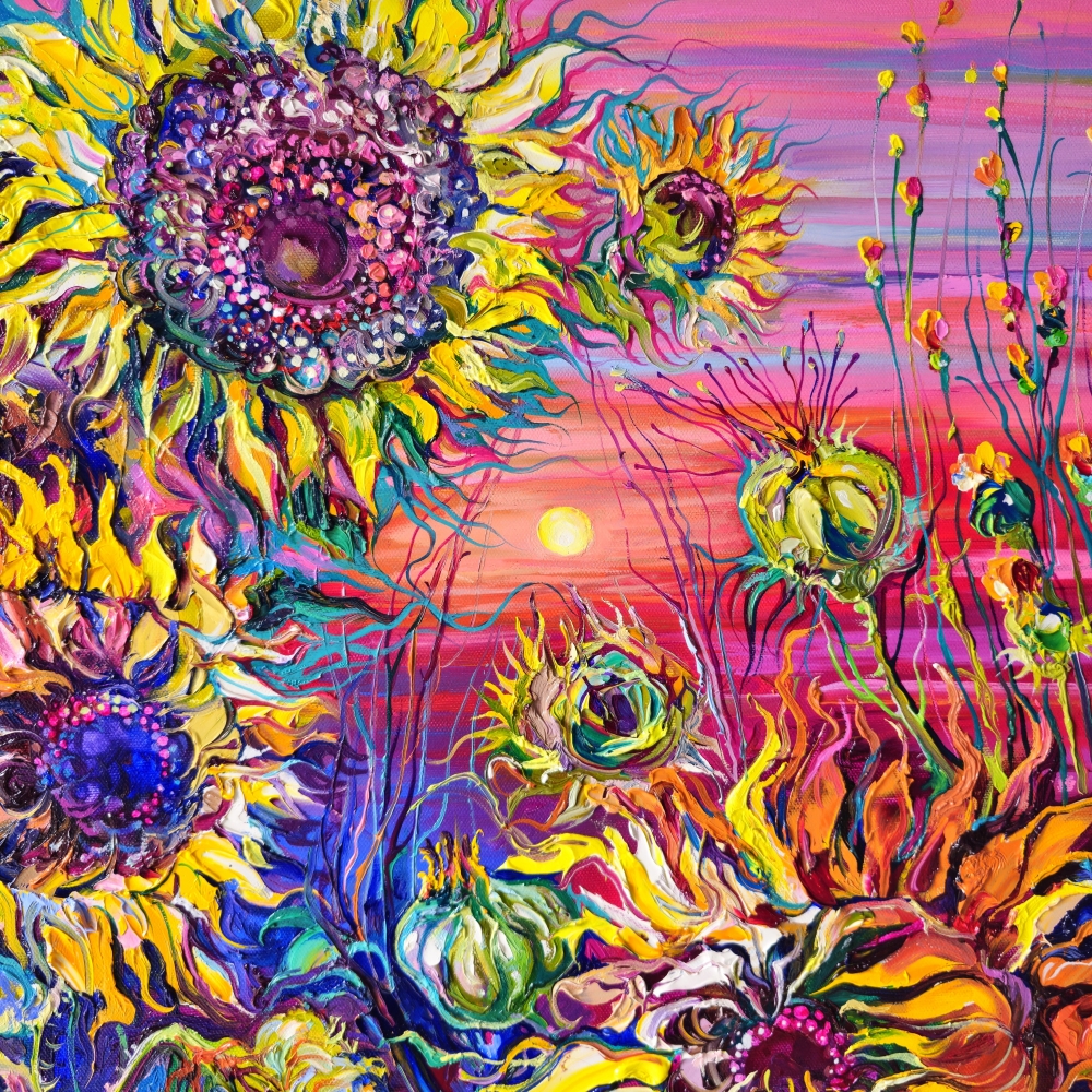 Golden Resilience At Dusk. Series: Solar Rhythms