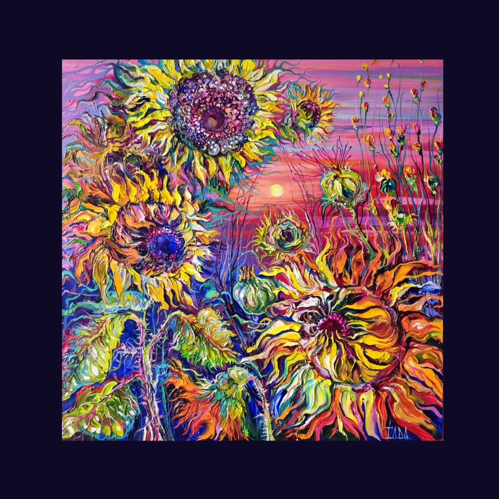 Golden Resilience At Dusk. Series: Solar Rhythms