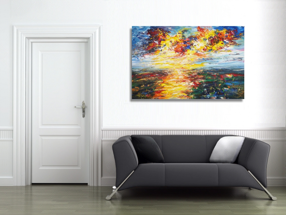 Landscape Evening Clouds XL 1