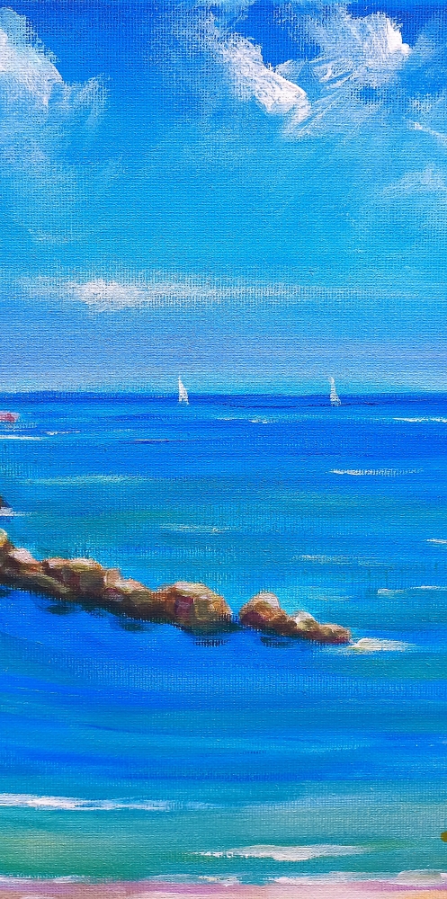 The Sea’s azure murmur