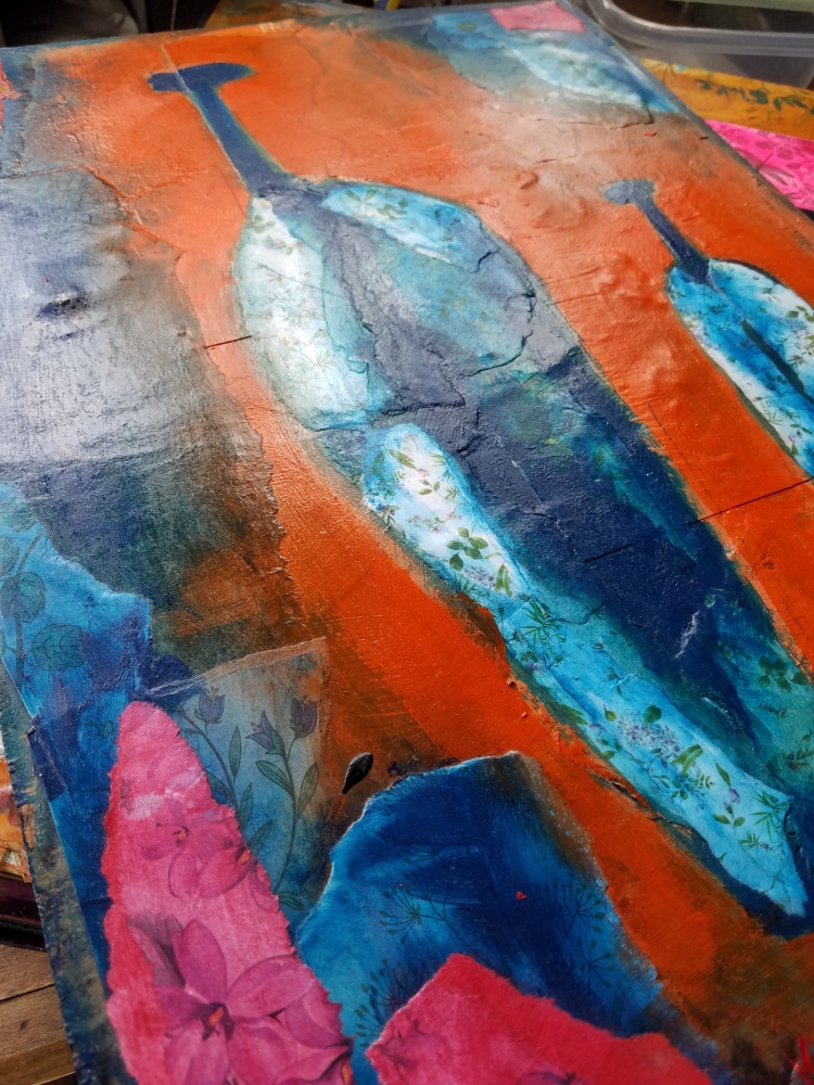 Blue and White Vases