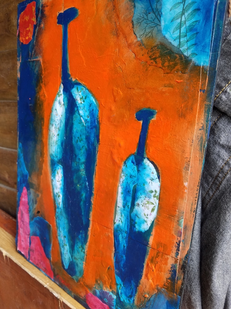 Blue and White Vases