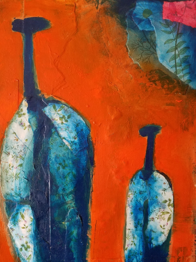 Blue and White Vases