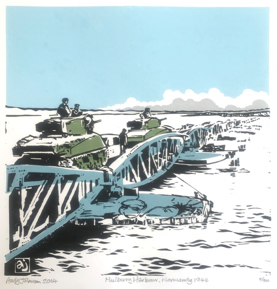 Mulberry Harbour D-Day Normandy France