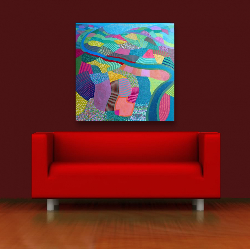 View Over Patchwork Fields