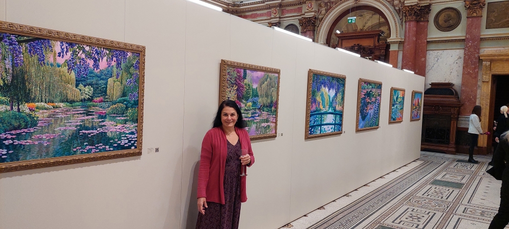 Monet's Wisteria Bridge at Giverny