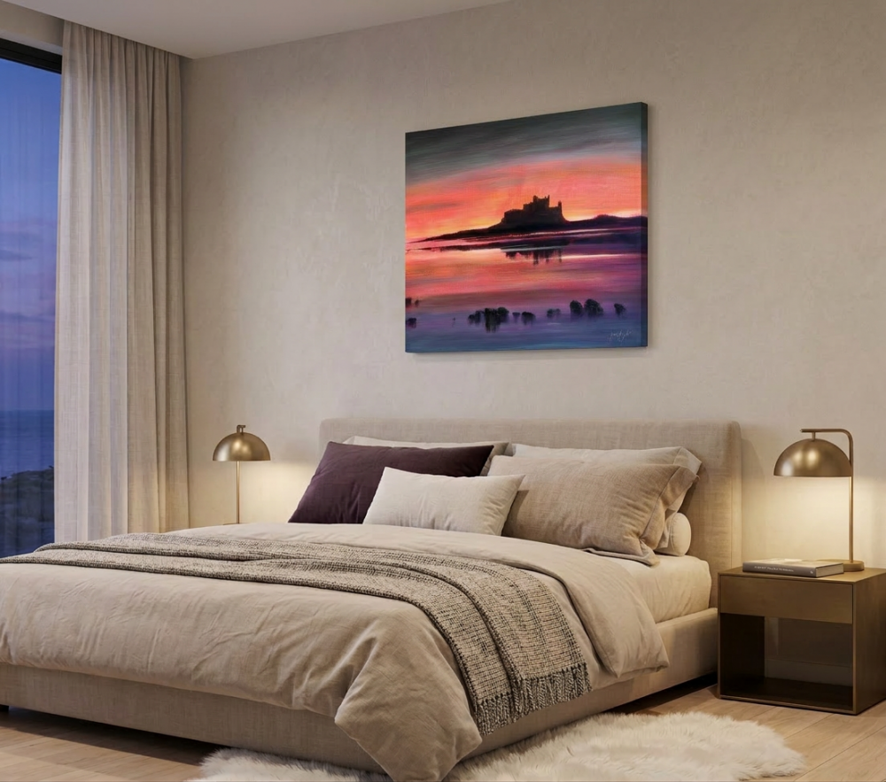 Bambrugh's Tidal Glow