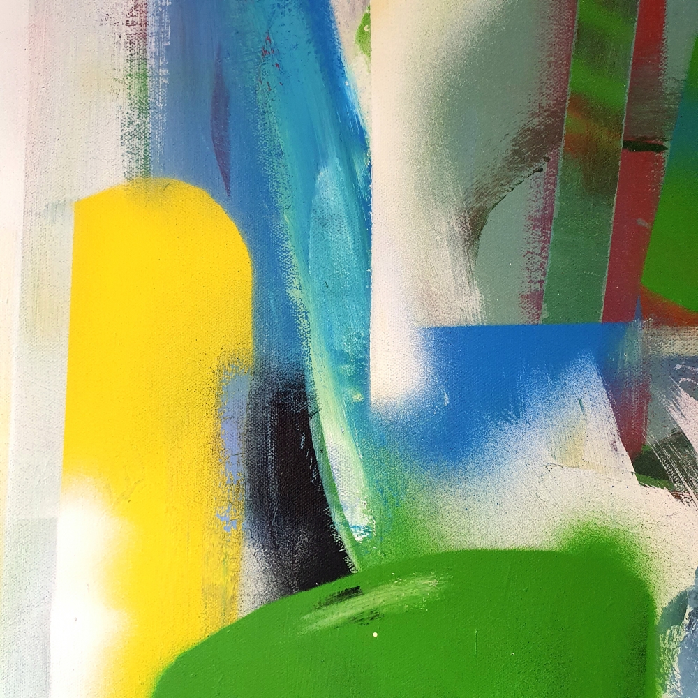 Cubist Reflection Painting