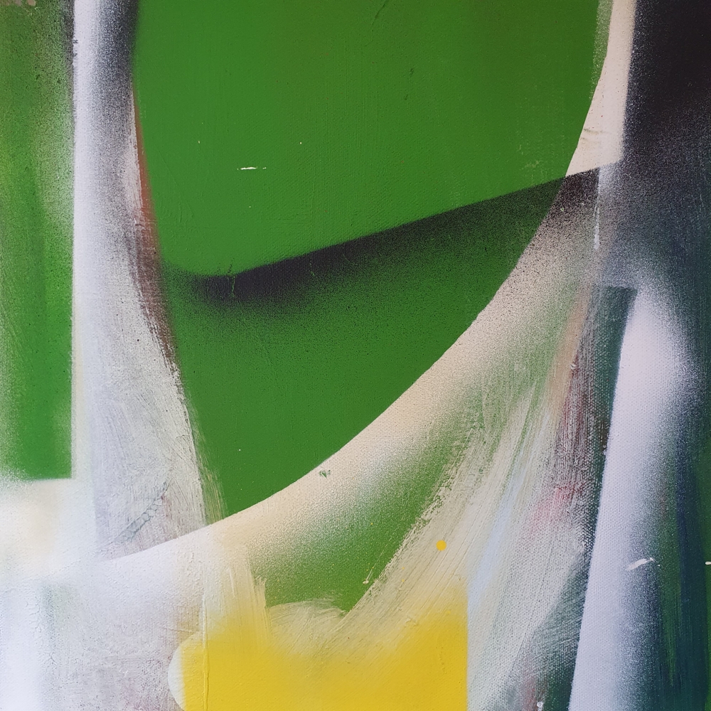 Cubist Reflection Painting