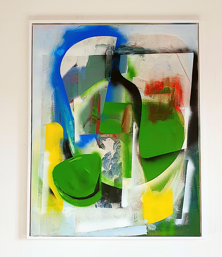 Cubist Reflection Painting