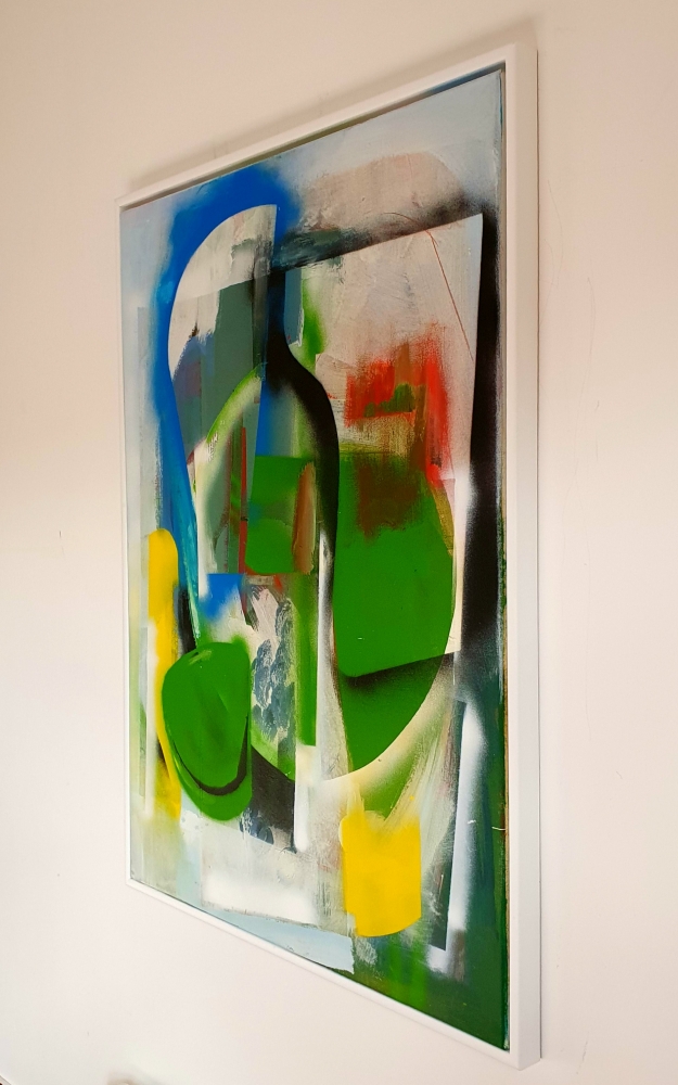 Cubist Reflection Painting