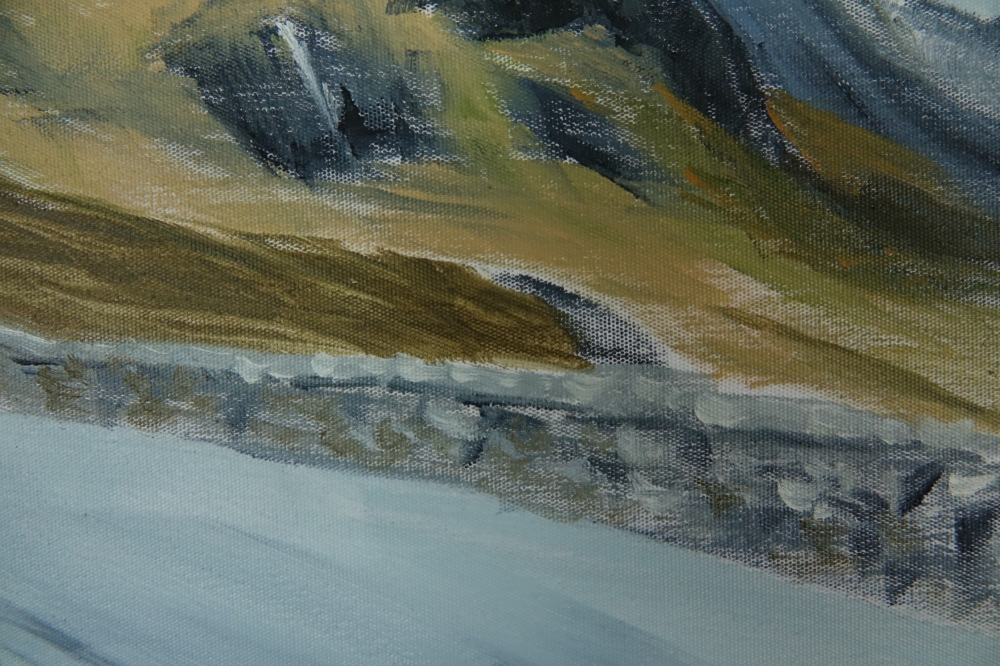 Driving through Snowdonia