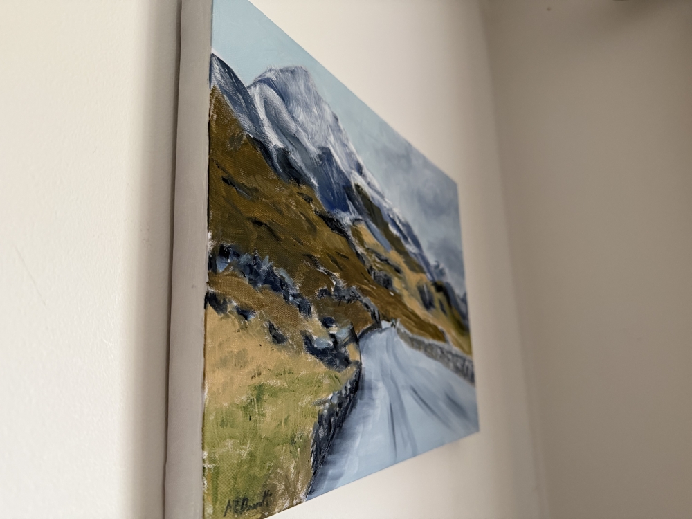 Driving through Snowdonia